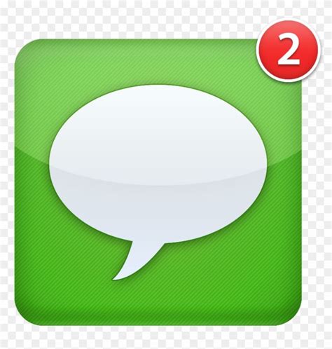 Download and share clipart about Transparent Background Text Message - Iphone Messages Icon ...