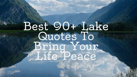 Lake Quotes