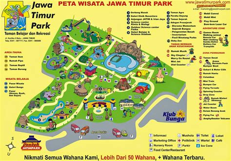 > Peta Lengkap Indonesia: Peta Wisata Jatim Park