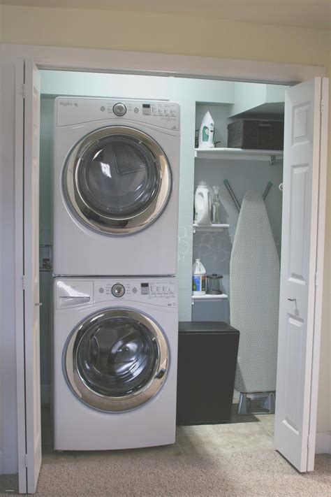 Laundry Room Ideas Small Stackable Closet - Luxury Laundry Room Ideas Small Stacka… | Small ...