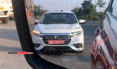 Honda Insight Hybrid sedan spied testing in India for the 1st time