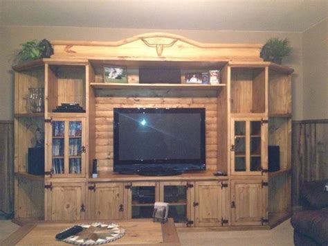 69 best Rustic entertainment centers images on Pinterest | Rustic entertainment centers ...