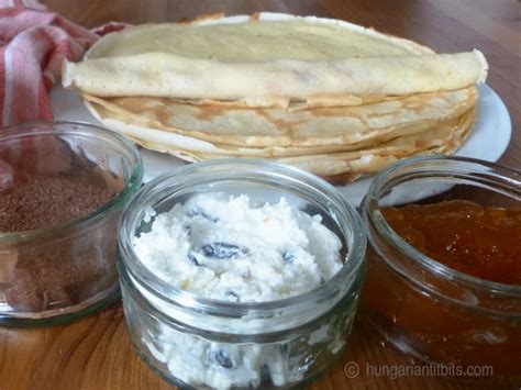 Hungarian Pancakes – Palacsinta – Hungarian Tidbits