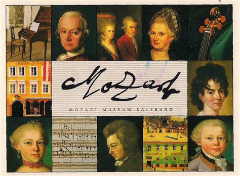 Music Sites-Opera Houses, Monuments, Statues etc: Mozart Family