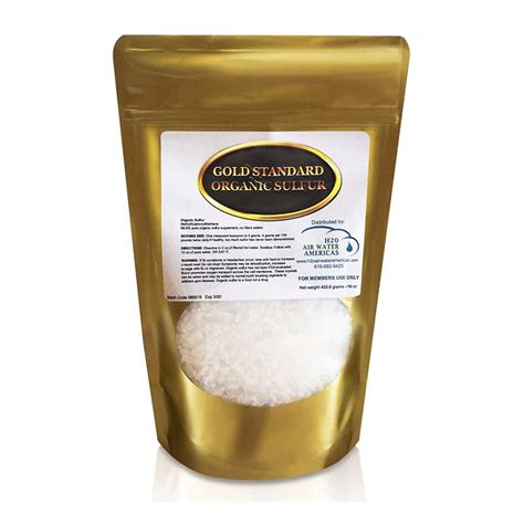 Organic Sulfur Crystals - Prolean Wellness - Shop Supplements