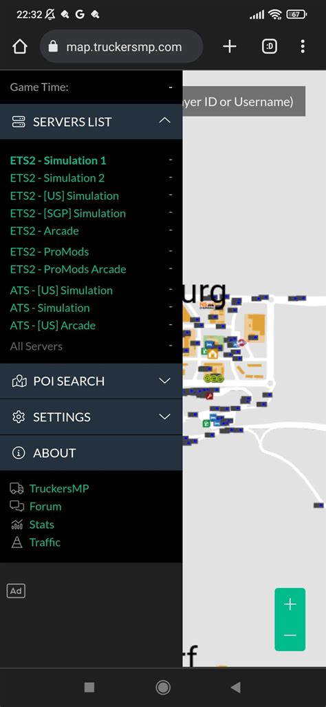 Fix map.truckersmp.com on mobile - Rejected - TruckersMP Forum