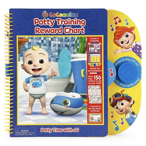 CoCoMelon Potty Training Reward Chart by Rose Nestling, Sticker Book | Barnes & Noble®