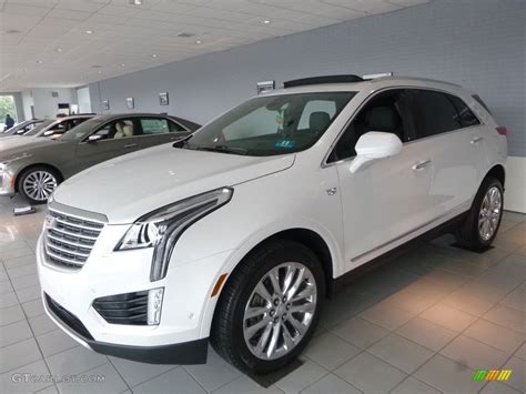 Crystal White Tricoat 2018 Cadillac XT5 Platinum AWD Exterior Photo ...