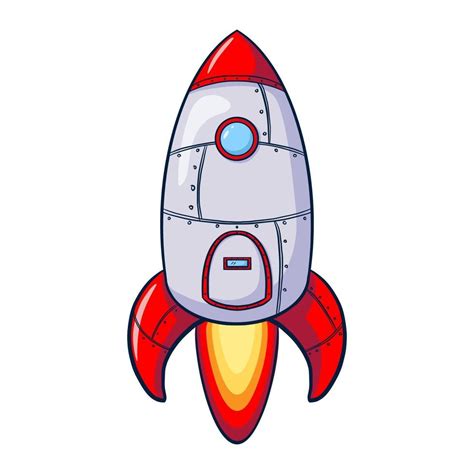 Cartoon Spaceship Illustration 3087006 Vector Art at Vecteezy