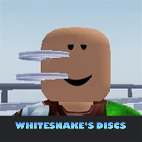 Roblox YBA Whitesnake's Discs - Купить на GGHeaven