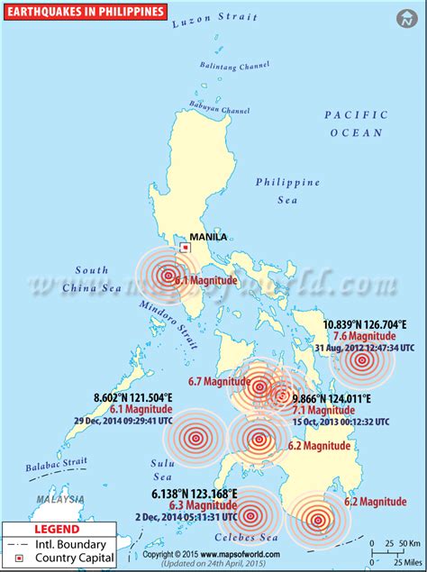 Where Is The Epicenter Of Earthquake In Philippines - The Earth Images Revimage.Org