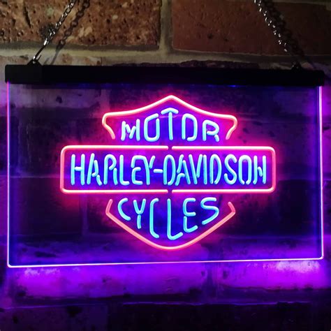 Harley Davidson Motorcycles LED Neon Sign - neon sign - LED sign - shop - What's your sign?