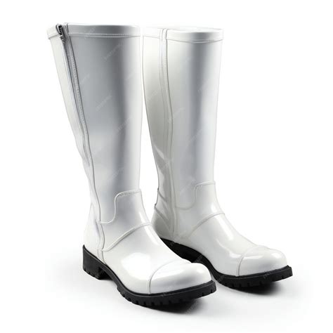 Premium AI Image | Rubber boots isolated on a white background