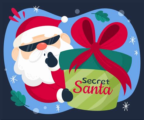 Secret Santa Clip Art