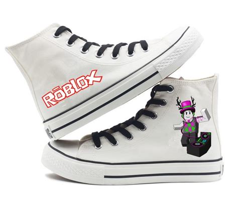 Aliexpress.com : Buy Unisex Game Roblox canvas High top Flat Shoes Sneakers men Women Badcc and ...