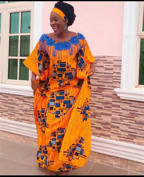 Ankara Boubou Gown, Long Dress , African Women Clothing , Ankara Dress ...