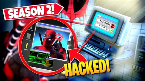 *NEW* HACKING SEASON 2 DEADPOOL'S *COMPUTER* BY USING SECRET ACCOUNT ...