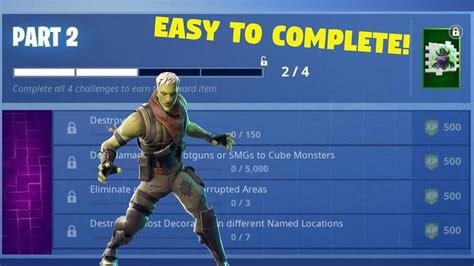 How To Complete The "FORTNITEMARES CHALLENGES" In (Fortnite Battle ...