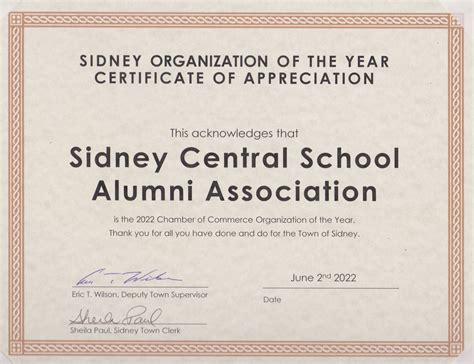 Sidney Central School Alumni Association Home Page