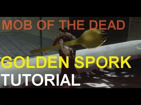 MOB OF THE DEAD | GOLDEN SPORK TUTORIAL | BLACK OPS 2 | ZOMBIES | HD ...