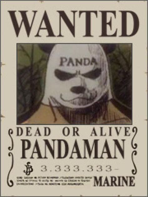 Pandaman 3.333.333 One Piece Man, Nami One Piece, One Piece Bounties ...