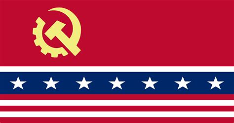 The best of /r/vexillology — Flag of The United Socialist States of America...