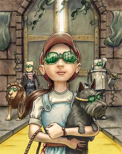 Wizard of Oz - The Emerald City Painting by Jeremy Gorman - Fine Art ...