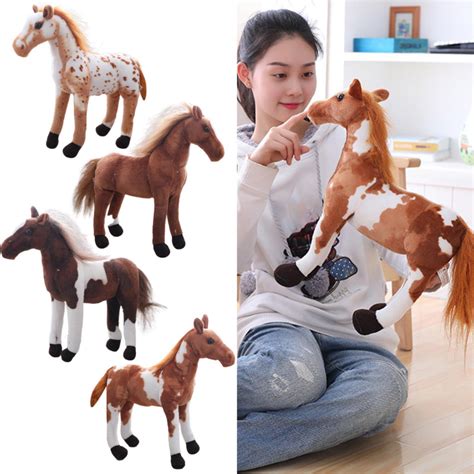 ZTTD Horse Plush Toy 4 Styles Stuffed Animal Plush Toys - Walmart.com