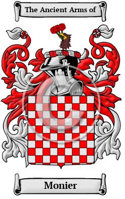 Monier Name Meaning, Family History, Family Crest & Coats of Arms