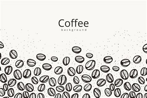 Premium Vector | Coffee Beans background