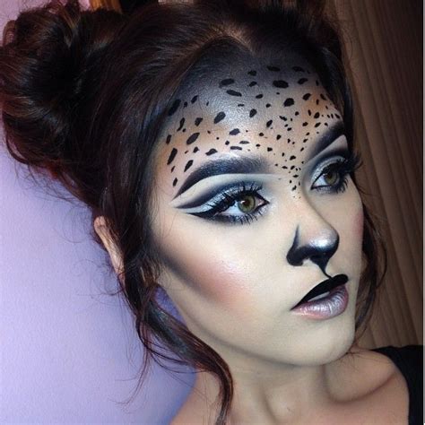 SNOW LEOPARD … Más Halloween Make-up Looks, Cute Halloween Makeup ...