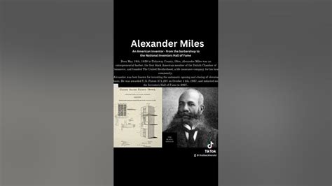 Alexander Miles-An American Inventor - YouTube