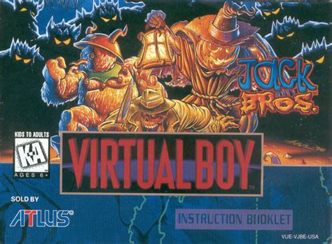 Jack Bros. (1995) Manuals « Planet Virtual Boy