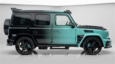 Mansory Built a One-Off Mercedes-AMG G 63 With Special Paint Scheme