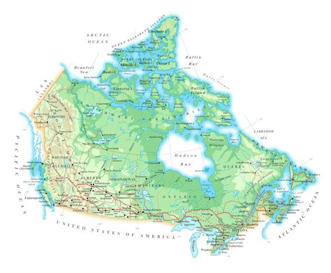 April 2012 | Map of Canada City Geography