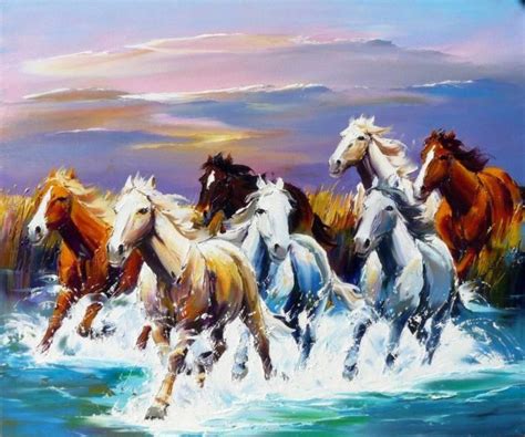 Seven Horse Pantings And Feng Shui Art To Bring You Wealth | The Tao of ...