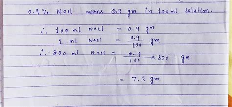 [Solved] 1.Sodium chloride has a molecular weight of 58.44. How much ...