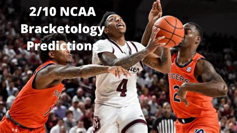 2/10 NCAA Bracketology Predictions - YouTube