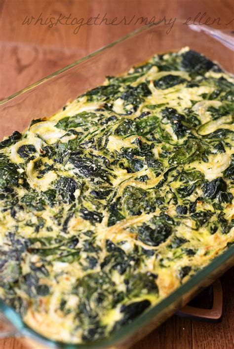 Spinach Egg Casserole