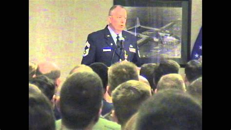 USAF Retirement Speech--2005 - YouTube