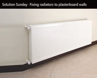 Solution Sunday- Fixing Radiators to Plasterboard Walls - TOGGLER Fixings