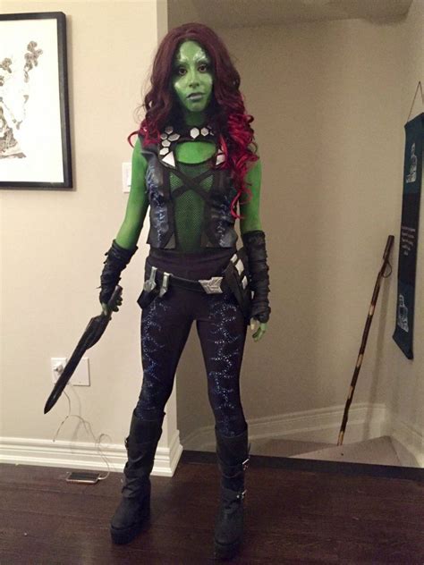 Gamora DIY Halloween | Halloween costumes women, Cool halloween ...