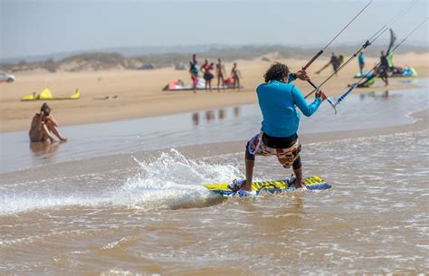 Kite Surfing ride at the beach at Essaouira, Morocco. - Pure Vacations