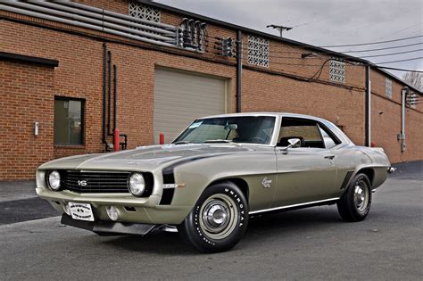 Super-Rare Supercar: 1969 Chevrolet Camaro SS396 Sports 375 HP & Champagne Metallic Paint