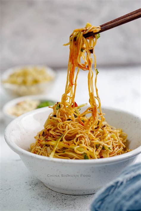 Szechuan Cold Noodles - China Sichuan Food