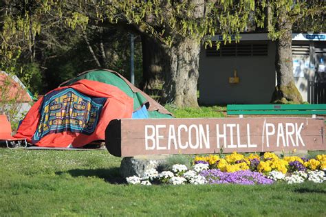 No overnight sheltering allowed at Beacon Hill Park, court rules