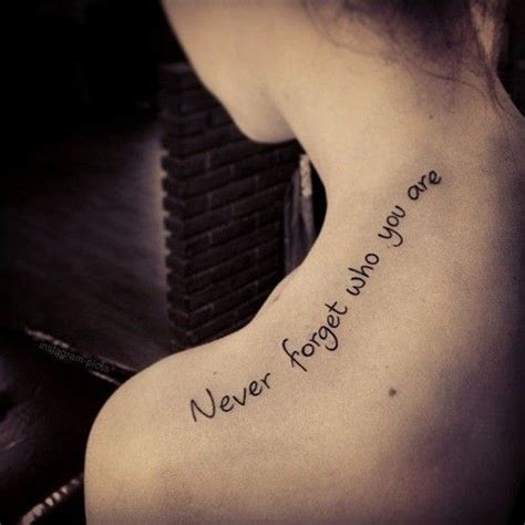 Never Forget Tattoo Quotes. QuotesGram