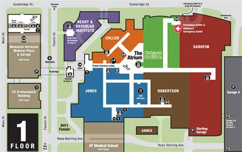 Map Of Tacoma General Hospital