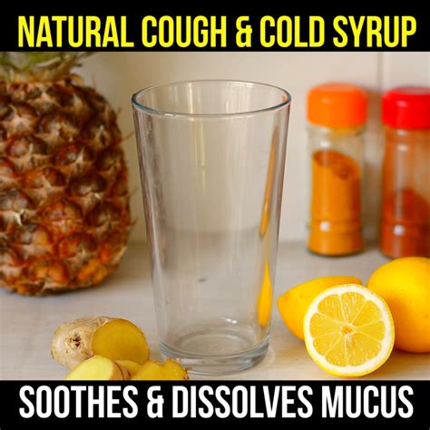 Natural cough syrup – Artofit