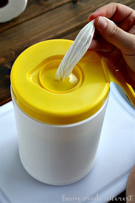 Three Homemade Cleaning Wipes Recipes - Home. Made. Interest.